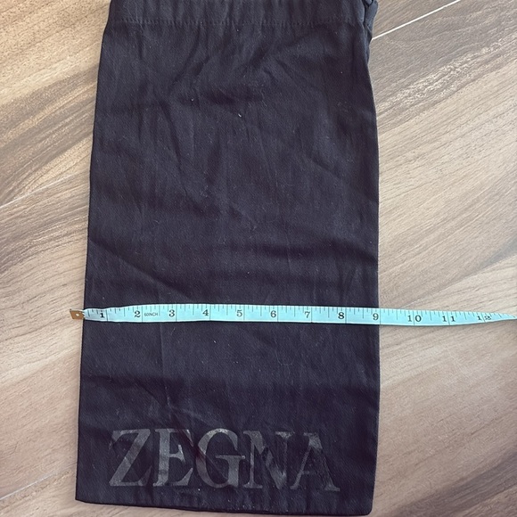 EUC Zegna Black Drawstring Dust Bag - Picture 3 of 4